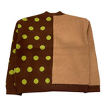TO be too cardigan bicolore fantasia a pois Marrone per Bambina TFBF24M663 MARRONE TO be too 