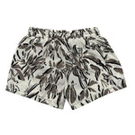 Paolo Pecora Costume Modello Boxer Tinta Unita con Stampe per Bambino PP2004X PANNA PAOLO PECORA 