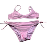 Saint Barth Costume 2 Pezzi Slip-Fascia per Bambina PALO002X ROSA SAINT BARTH 
