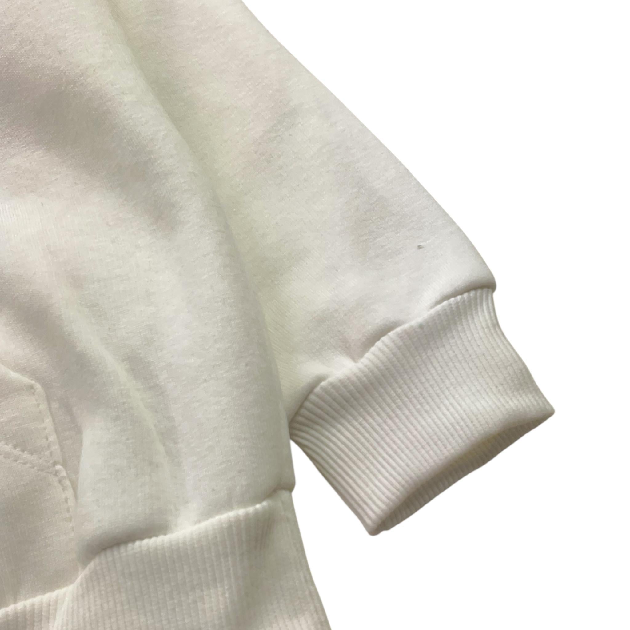 BRAND NAME felpa chiusa con cappuccio tinta unita Bianco per Bambino BN1099S BIANCO BRAND NAME 