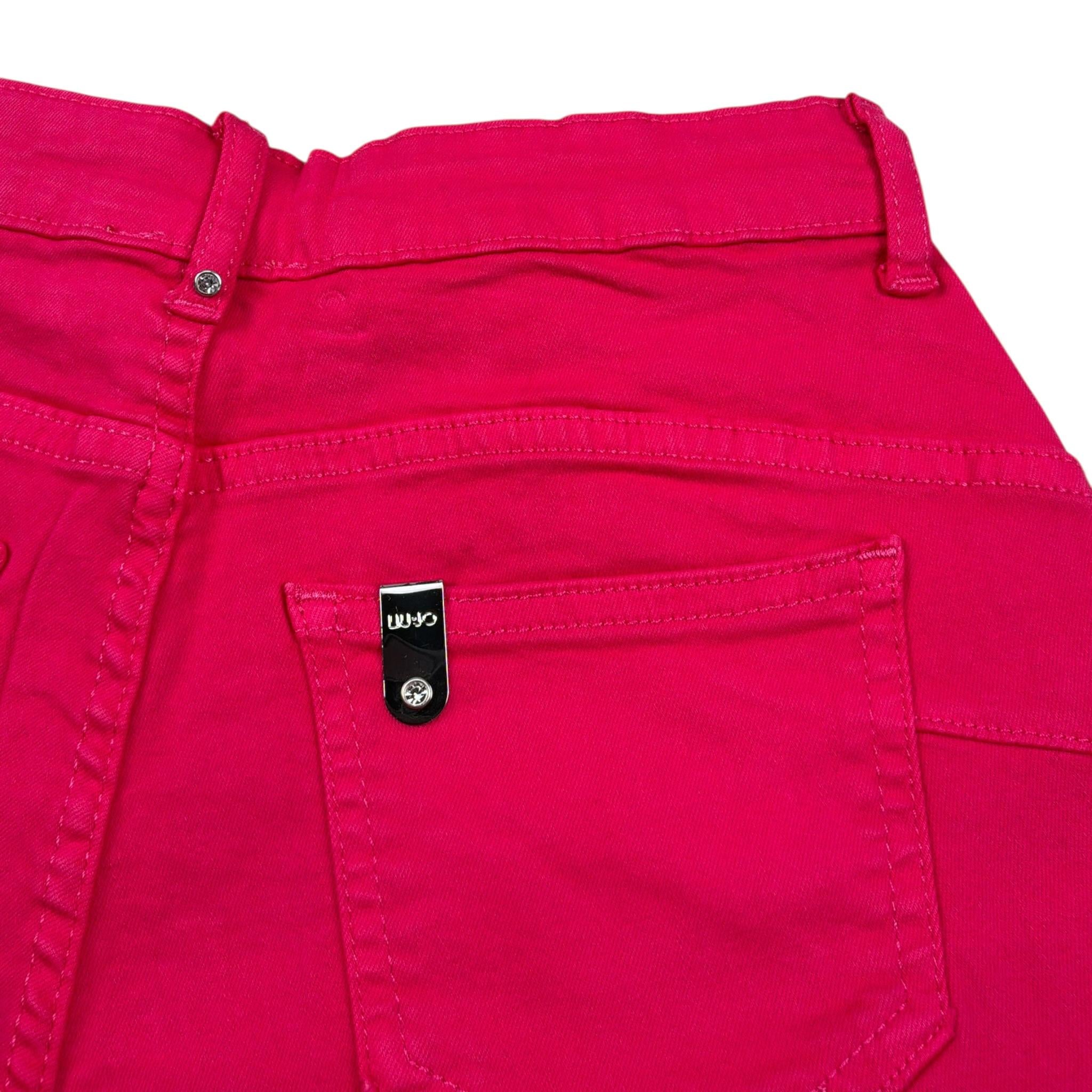 Liu Jo Short tinta unita con Girovita Regolabile Fuxia per Bambina GA4034 FUXIA LIU JO 