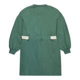 MAX&Co. abito in felpa tinta unita manica lunga Verde per Bambina MX0043 VERDE MAX&Co. 