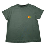 Save The Duck T-Shirt Girocollo Tinta Unita per Bambino JT1732X VERDE SAVE THE DUCK 