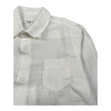 Il Gufo Camicia Manica Lunga Tnta Unita Collo Coreano per Neonato P25CL110L6006N PANNA IL GUFO 