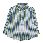 Manuel Ritz Camicia Manica Lunga Fantasia A Righe per Neonato MR3116N BIANCO MANUEL RITZ 