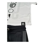 Bikkembergs Completo 2 Pezzi T-Shirt-Bermuda per Bambino BK3161 BIANCO/NERO BiKKEMBERGS 