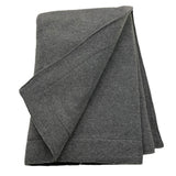 IL GUFO coperta tinta unita cn logo Grigio per Neonato CPG GRIGIO IL GUFO 