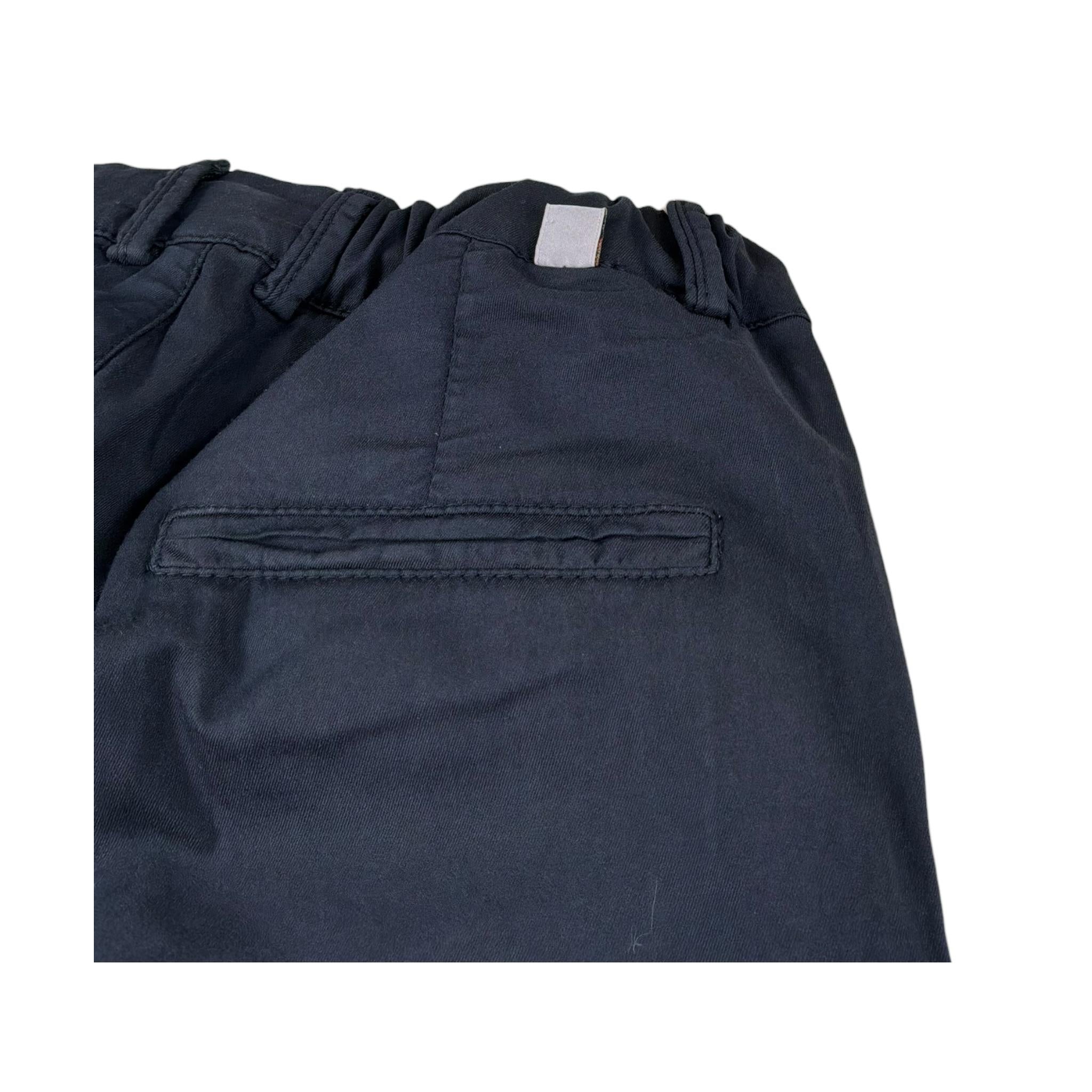 Manuel Ritz Pantalone tinta unita con Girovita Regolabile Blu per Bambino MR3003 BLU MANUEL RITZ 