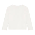 BillIEBLUSH shirt girocollo tinta unita con paillettes Bianco per Neonata U20484 BIANCO BillIEBLUSH 