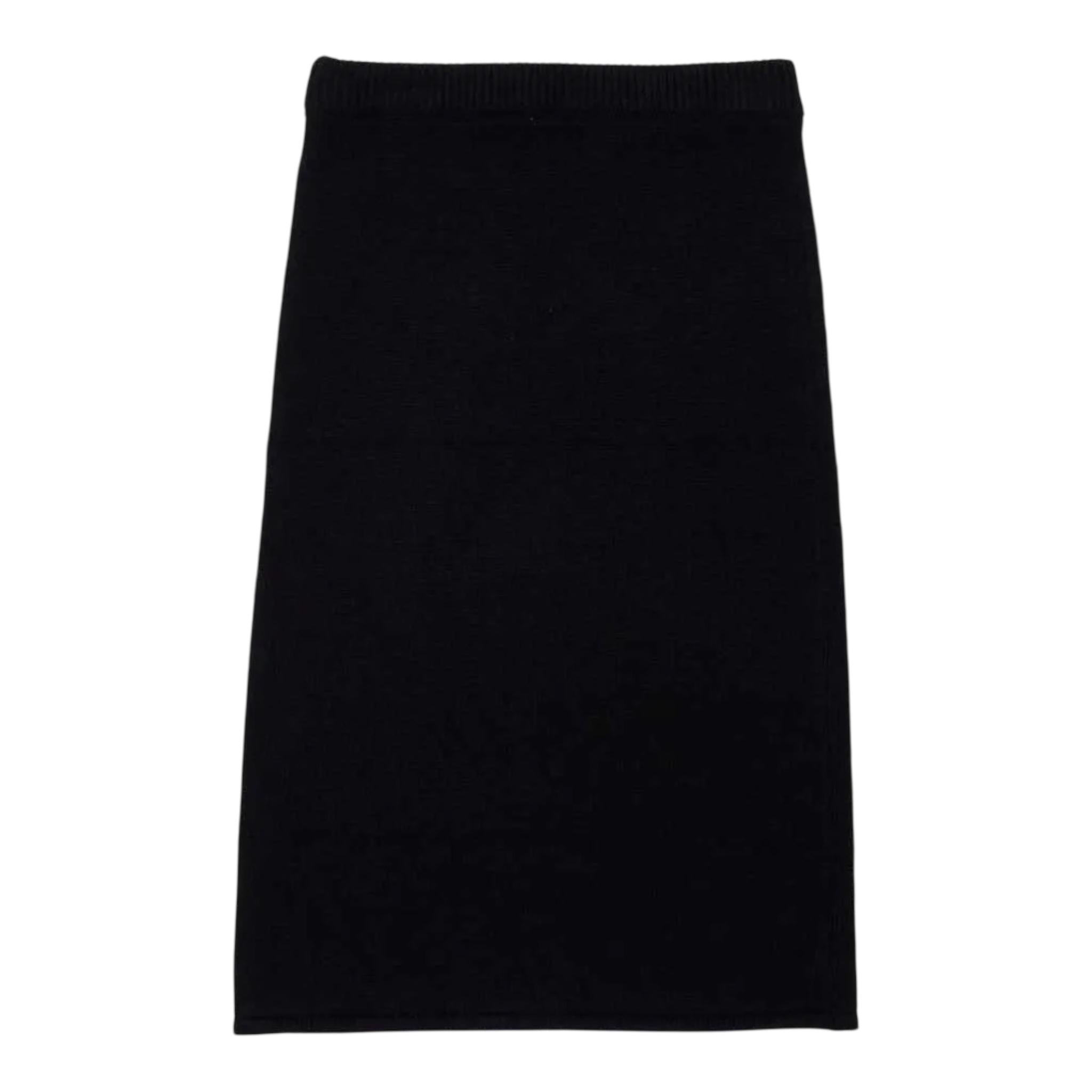 DIESEL gonna tinta unita con logo Nero per Bambina J02082 NERO DIESEL 