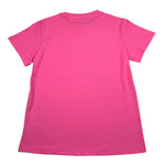 Manila Grace T-Shirt Girocollo Tinta Unita con Brillantini per Bambina MG2752 ROSA MANILA GRACE 