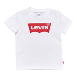 Levi'S T-Shirt Girocollo Tinta Unita con Logo per Neonato 6E8157 BIANCO LEVI'S 