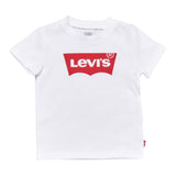 Levi'S T-Shirt Girocollo Tinta Unita con Logo per Neonato 6E8157 BIANCO LEVI'S 