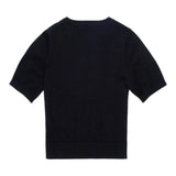 Diesel T-Shirt Girocollo Tinta Unita con Logo per Bambina J02279 NERO DIESEL 
