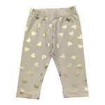 To Be Too Leggins Tinta Unita con Fantasia per Neonata JFJ BIANCO TO be too 