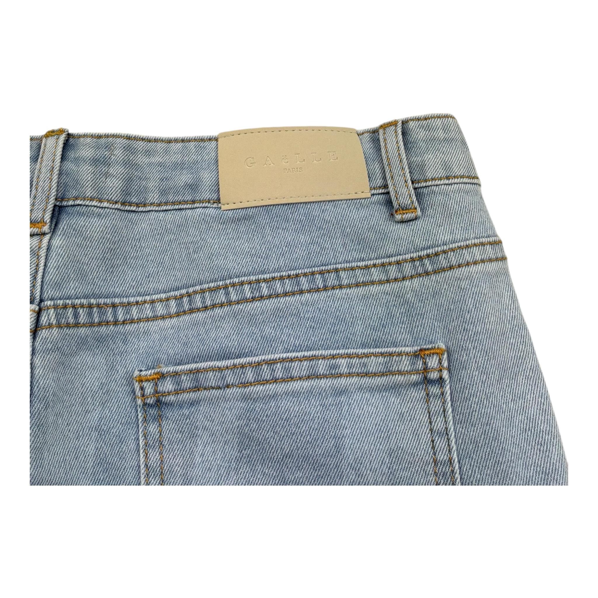 Gaelle Short Tinta Unita In Denim per Bambina 2746SD00314 AZZURRO GAELLE 