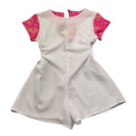 F**K Tuta Intera Corta Tinta Unita per Bambina FJ25G5H07JSX64 BIANCO F**K 