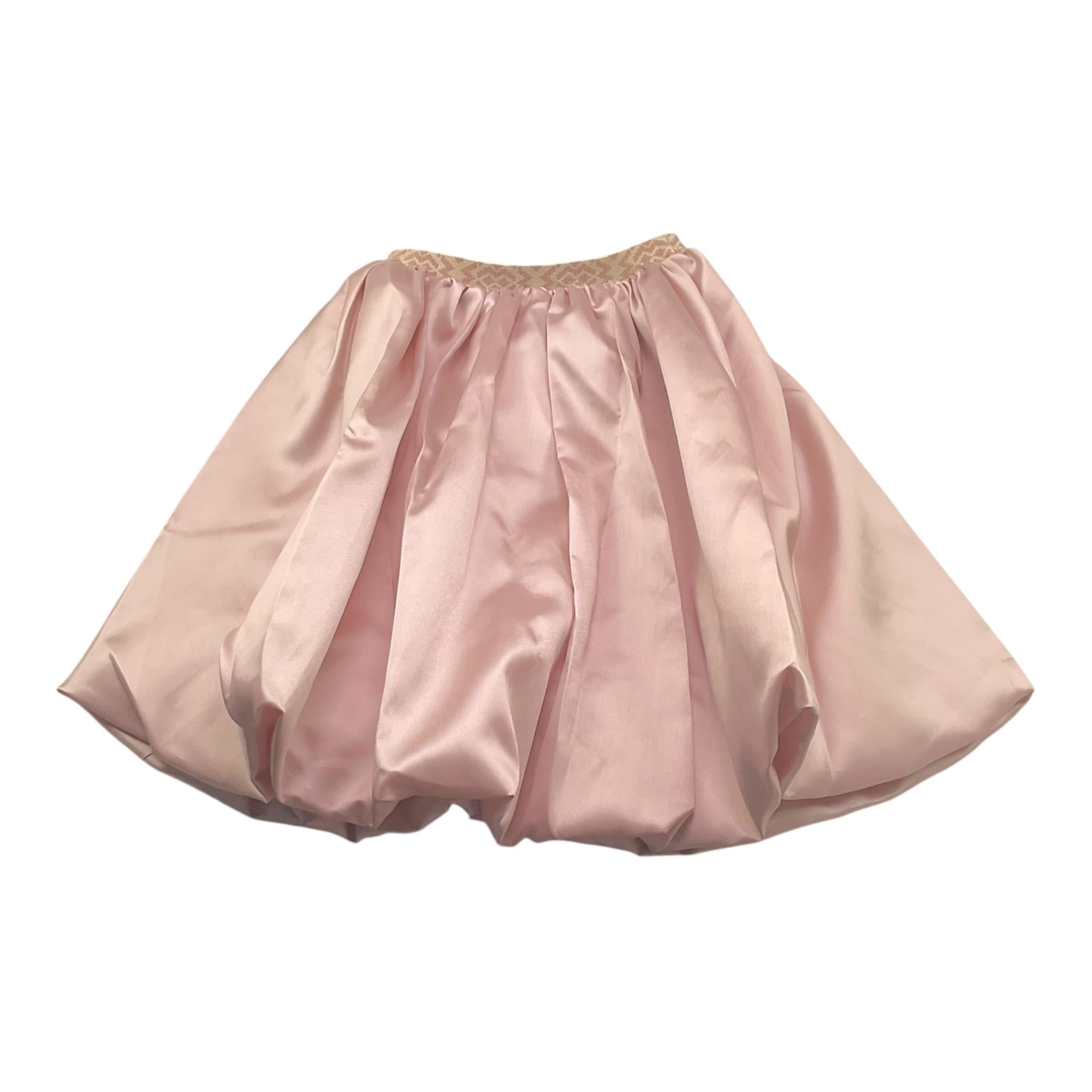 Nikolia Gonna Tinta Unita per Bambina MAGNETIC ROSA NIKOLIA 