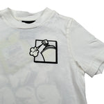 Outhere T-Shirt Girocollo tinta unita con Stampe Bianco per Bambino EOTJ44AE80 BIANCO OUTHERE 