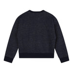 MICHAEL KORS felpa girocollo tinta unita con stampa Blu per Bambina R30149 BLU MICHAEL KORS 