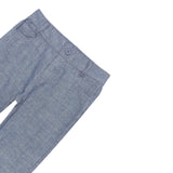 Trussardi Pantalone tinta unita con 5 Tasche Blu per Bambino TIP25035JE BLU TRUSSARDI 