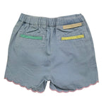 Stella Mccartney Short In Denim Tinta Unita con Elastico In Vita per Neonata TU6169 AZZURRO STELLA McCARTNEY 