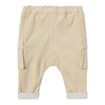 NAME IT pantalone tinta unita con girovita regolabile Beige per Neonato 13231333 BEIGE NAME IT 