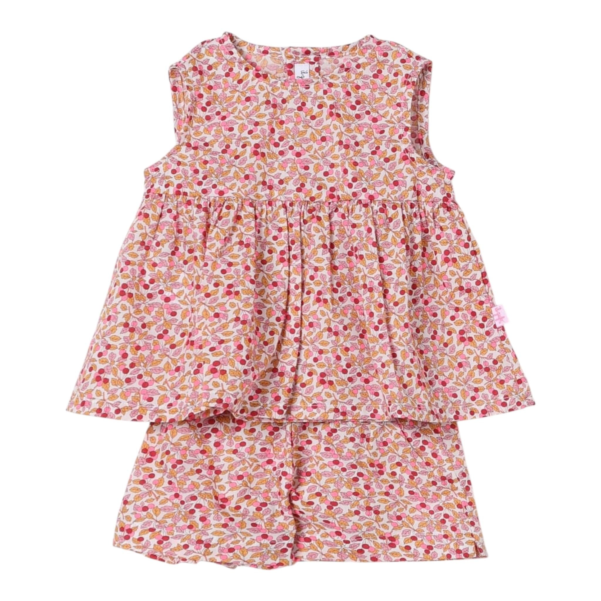 Il Gufo Completo 2 Pezzi Camicia-Short per Neonata P25DP557C4139 BIANCO/ROSA IL GUFO 