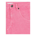 MARC JACOBS gonna in denim tinta unita con loghi Rosa per Bambina W60246 ROSA MARC JACOBS 