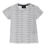 John Richmond T-Shirt Girocollo Tinta Unita con Stampa per Neonato RIP25069TS BIANCO JOHN RICHMOND 