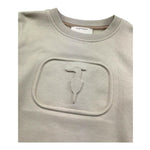 Trussardi Felpa Chiusa Girocollo Tinta Unita per Bambino TBP26157FE BEIGE TRUSSARDI 