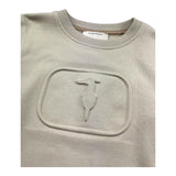 Trussardi Felpa Chiusa Girocollo Tinta Unita per Bambino TBP26157FE BEIGE TRUSSARDI 