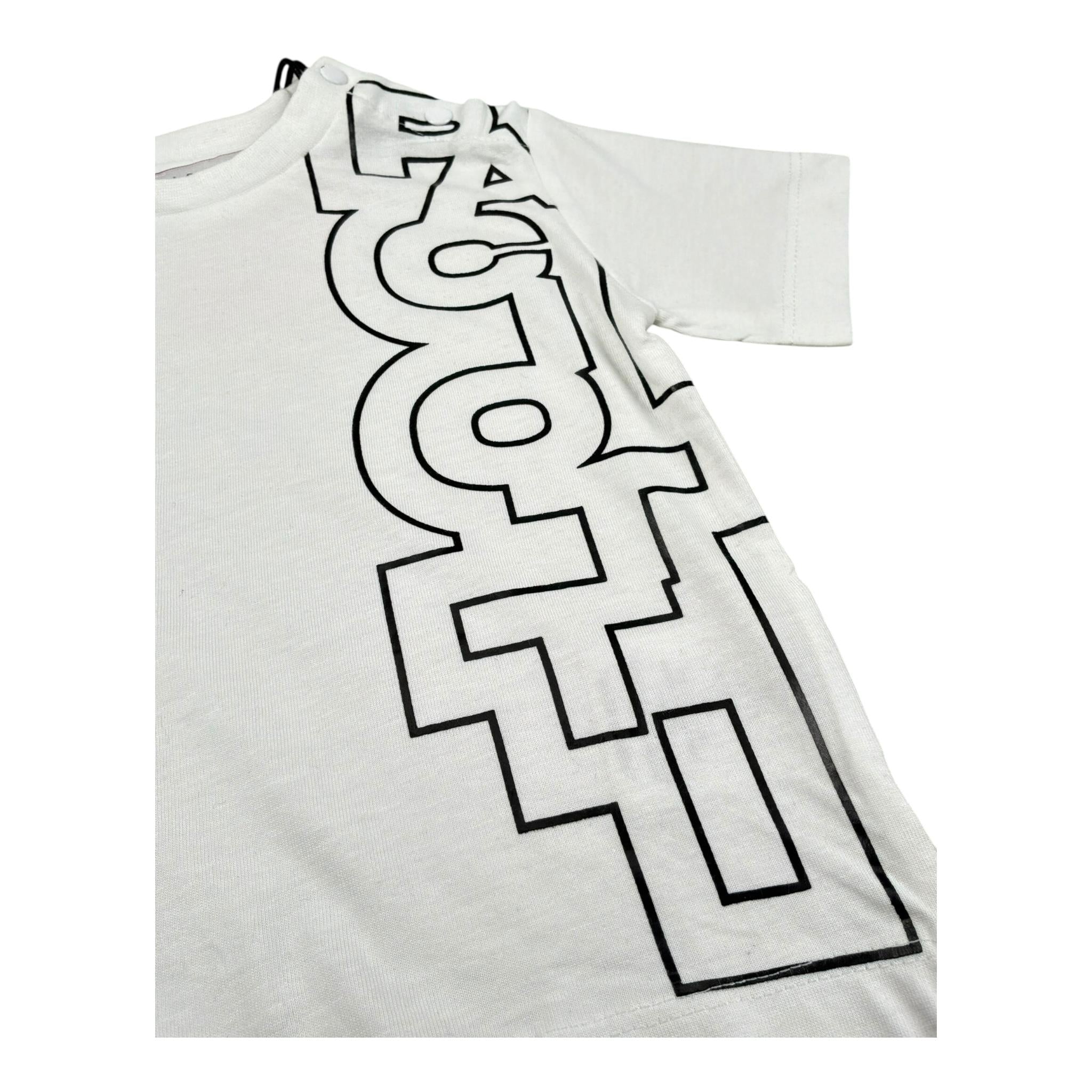 Cesare Paciotti Completo 2 Pezzi Bicolore T-Shirt-Bermuda per Neonato CMP51120B BIANCO/NERO CESARE PACIOTTI 