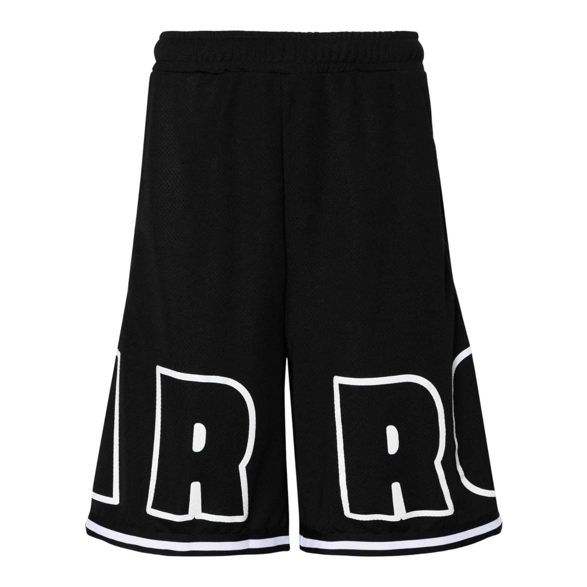 Barrow Kids Bermuda tinta unita con Logo Nero per Bambino S5BKJUBE067 NERO BARROW KIDS 