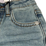 Cesare Paciotti Jeans Tinta Unita con Girovita Regolabile per Bambino PTP5162BXX AZZURRO CESARE PACIOTTI 