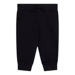 Guess Pantalone Tuta Tinta Unita con Logo per Neonato N93Q17KAUG0 NERO GUESS 