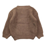 PLAY UP maglia girocollo tinta unita Marrone per Bambina PA011AP1135J MARRONE PLAY UP 