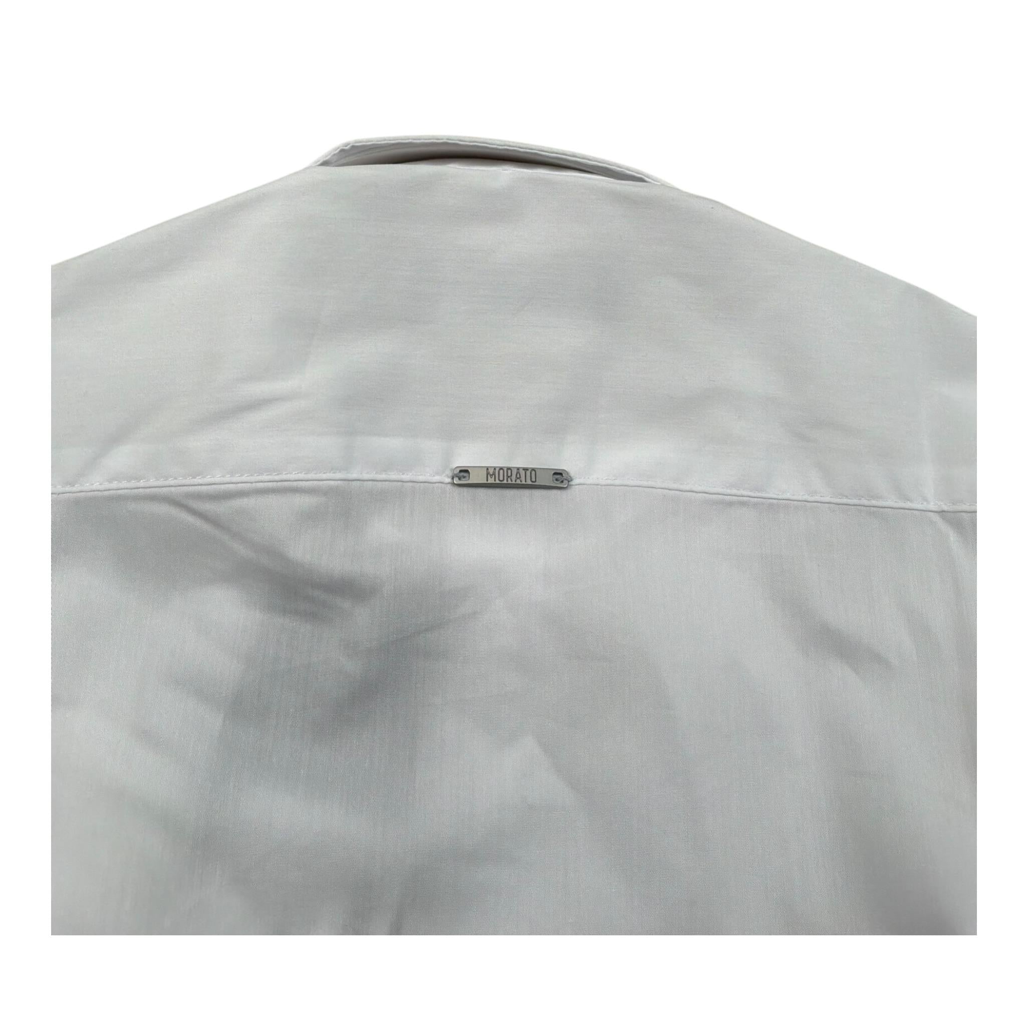 Antony Morato Camicia Manica Lunga Tinta Unita per Bambino MKSL00274 BIANCO ANTONY MORATO 