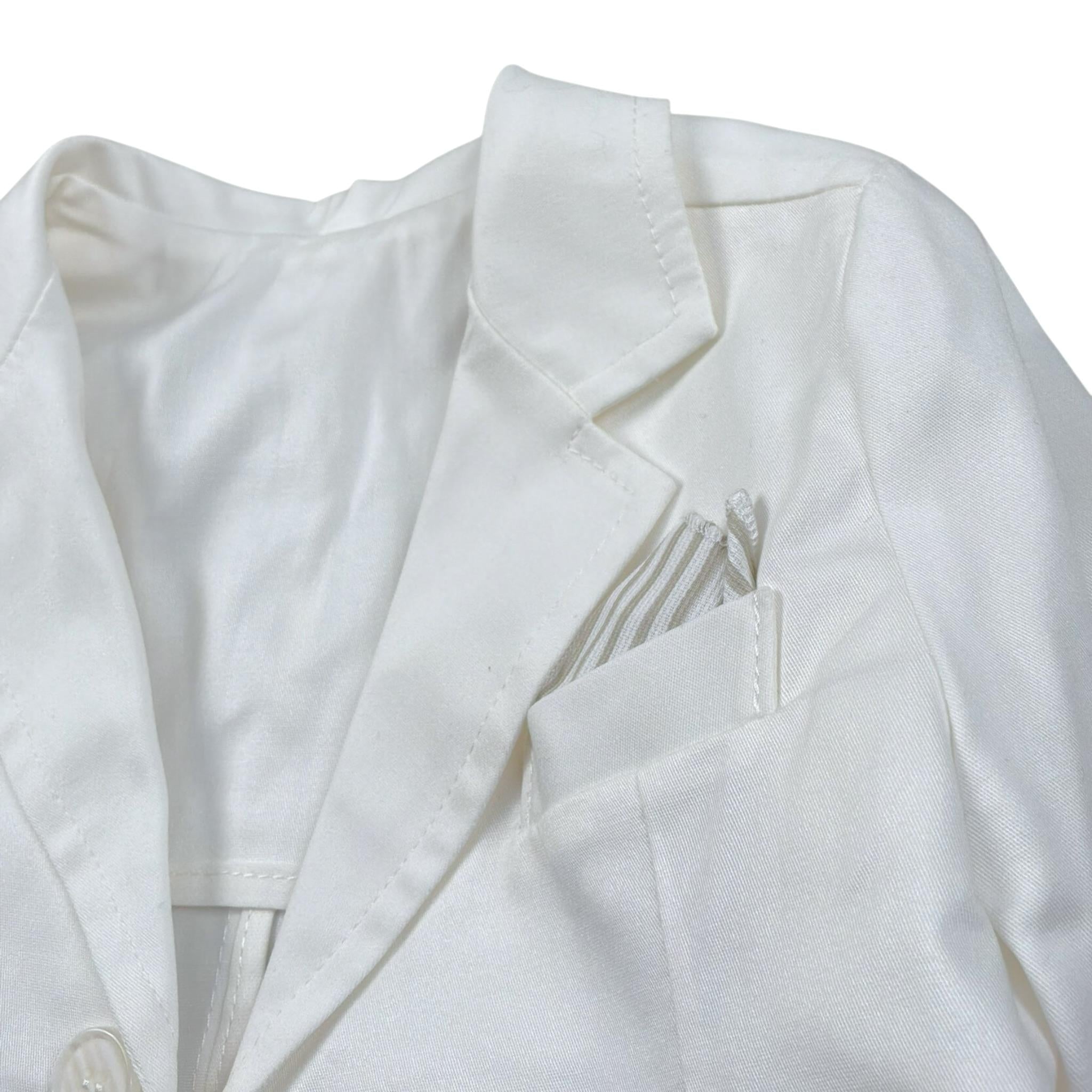 Gastone Giacca Tinta Unita per Neonato G0005A BIANCO GASTONE 