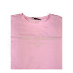 Philosophy T-Shirt Girocollo Tinta Unita con Stampa per Bambina I1E605X ROSA PHILOSOPHY 