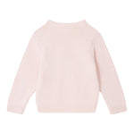 STELLA McCARTNEY maglia girocollo tinta unita con ricami Rosa per Neonata TV9060 ROSA STELLA McCARTNEY 