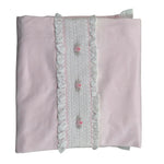 Marlu' Coperta Tinta Unita con Stampa per Neonata AN2781 ROSA MARLU' 