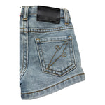 Cesare Paciotti Bermuda In Denim Tinta Unita per Neonato BMP5161BNX AZZURRO CESARE PACIOTTI 