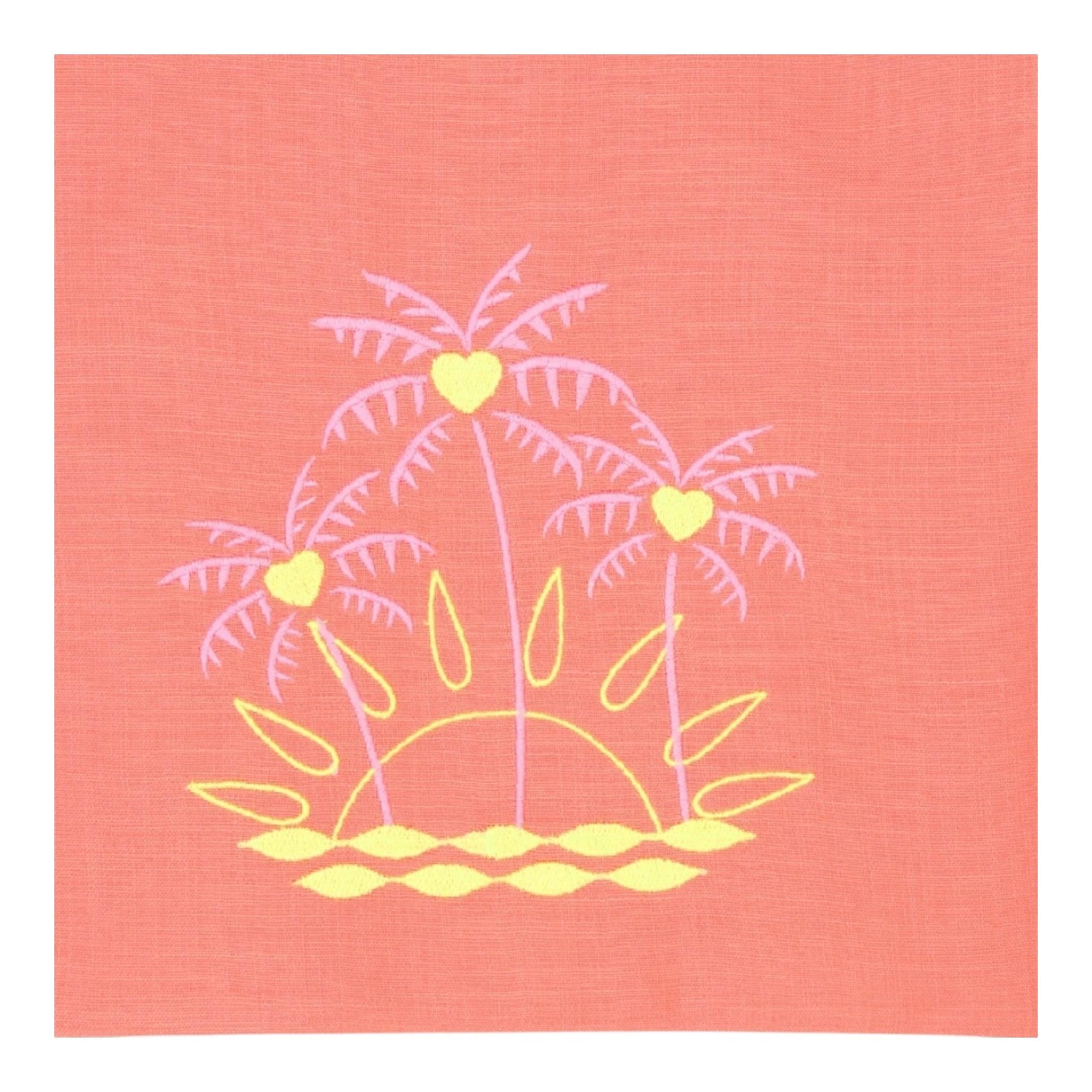 Billieblush Top Giromanica Tinta Unita con Ricami per Bambina U20901 ARANCIONE FLUO BillIEBLUSH 