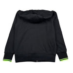 Refrigiwear Felpa con Zip E Cappucci Tinta Unita per Bambino 109WRMJS25 NERO REFRIGIWEAR 