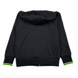 Refrigiwear Felpa con Zip E Cappucci Tinta Unita per Bambino 109WRMJS25 NERO REFRIGIWEAR 