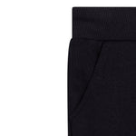 Guess Pantalone Tuta Tinta Unita con Logo per Neonato N93Q17KAUG0 NERO GUESS 