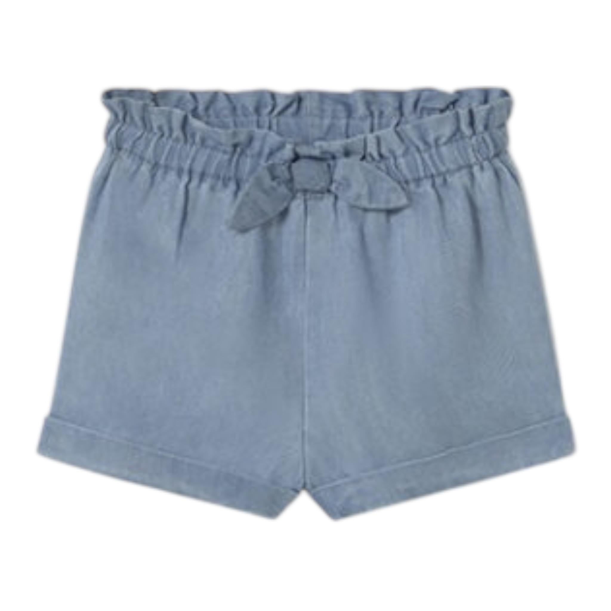 Mayoral Short Tinta Unita con Elastico Invita per Neonata 1258X AZZURRO MAYORAL 