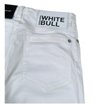 Dsquared2 Jeans Tinta Unita con 5 Tasche per Bambino DQ0501 BIANCO DSQUARED2 