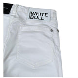 Dsquared2 Jeans Tinta Unita con 5 Tasche per Bambino DQ0501 BIANCO DSQUARED2 